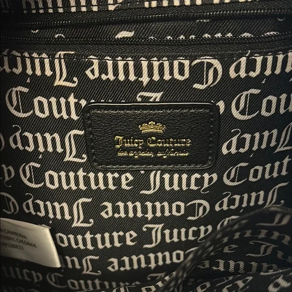 Juicy Couture Backpack with Gold Crown Emblem - Picture 2 of 5